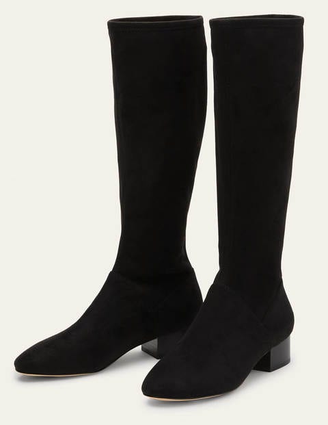 Flat Stretch Boots
