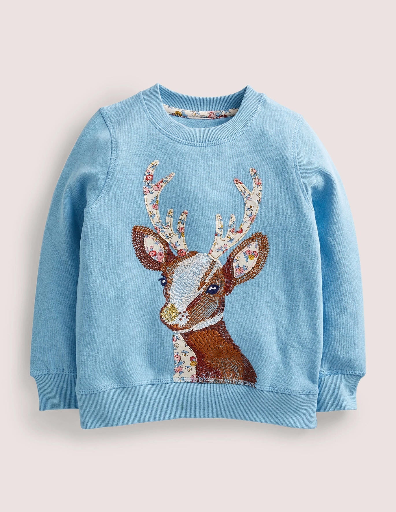 blue-reindeer-embroidered-sweatshirt