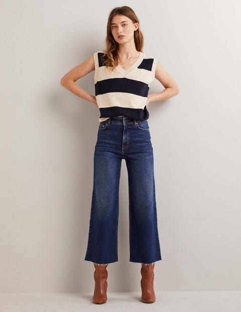 High Rise Wide Leg Jeans