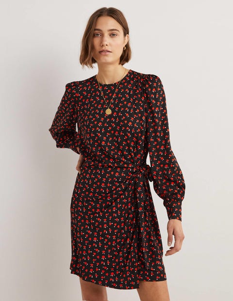 Wrap Skirt Mini Dress