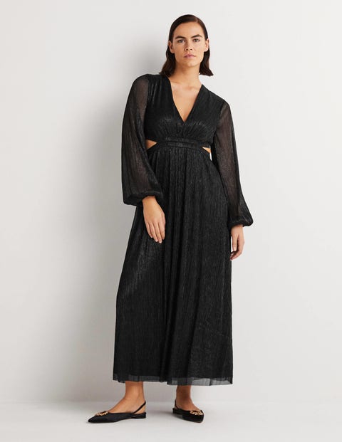 Cut-out Maxi Party Dress