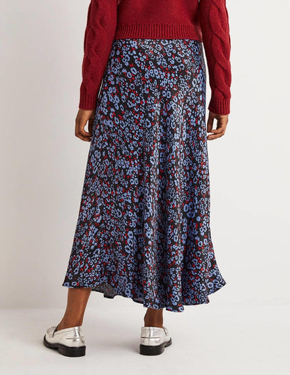 blue-floral-satin-bias-cut-midi-skirt