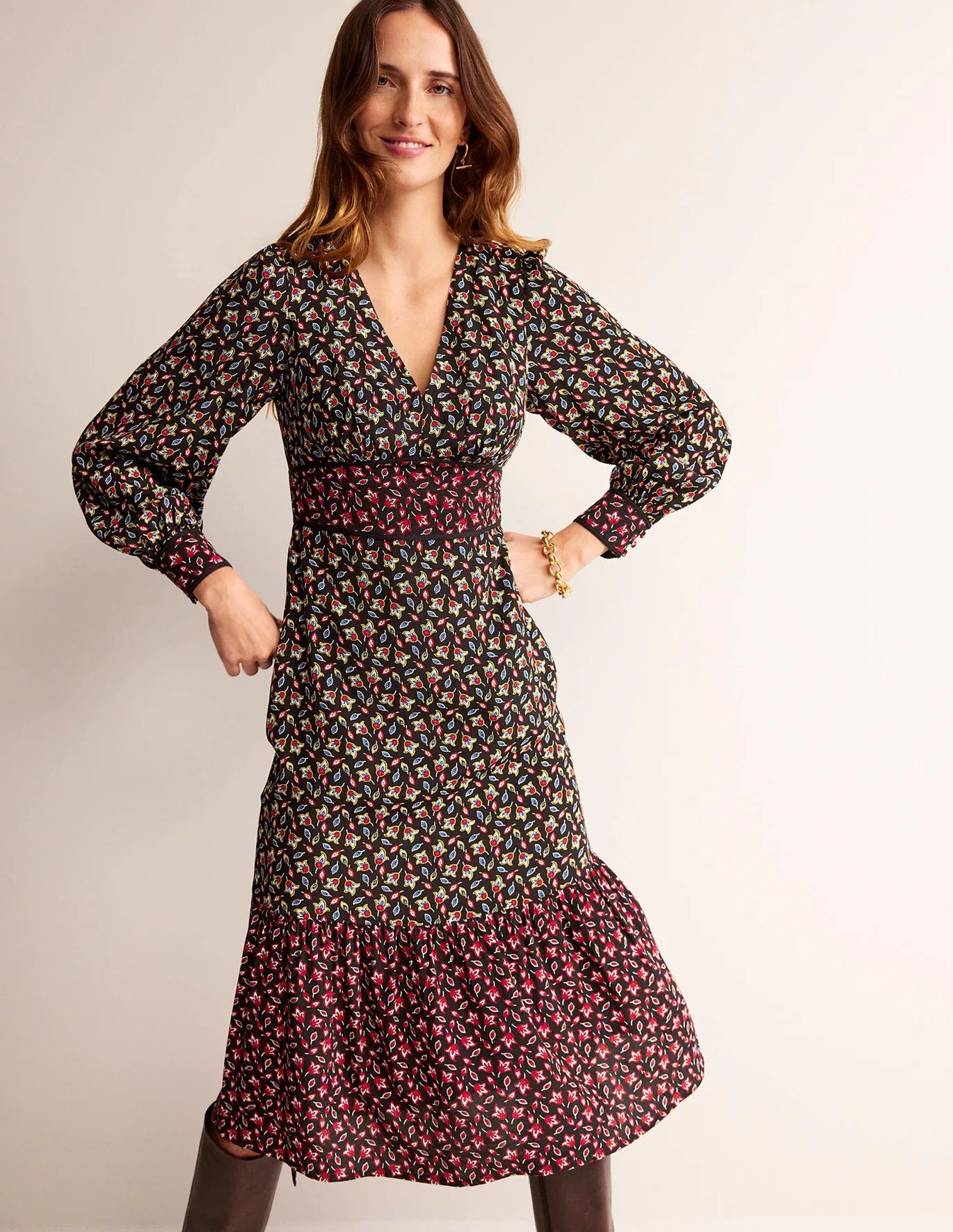 Hotch Potch Tiered Tea Dress