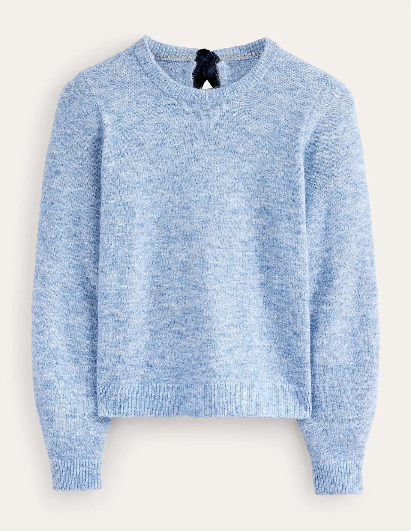 Fluffy Bow Back Jumper