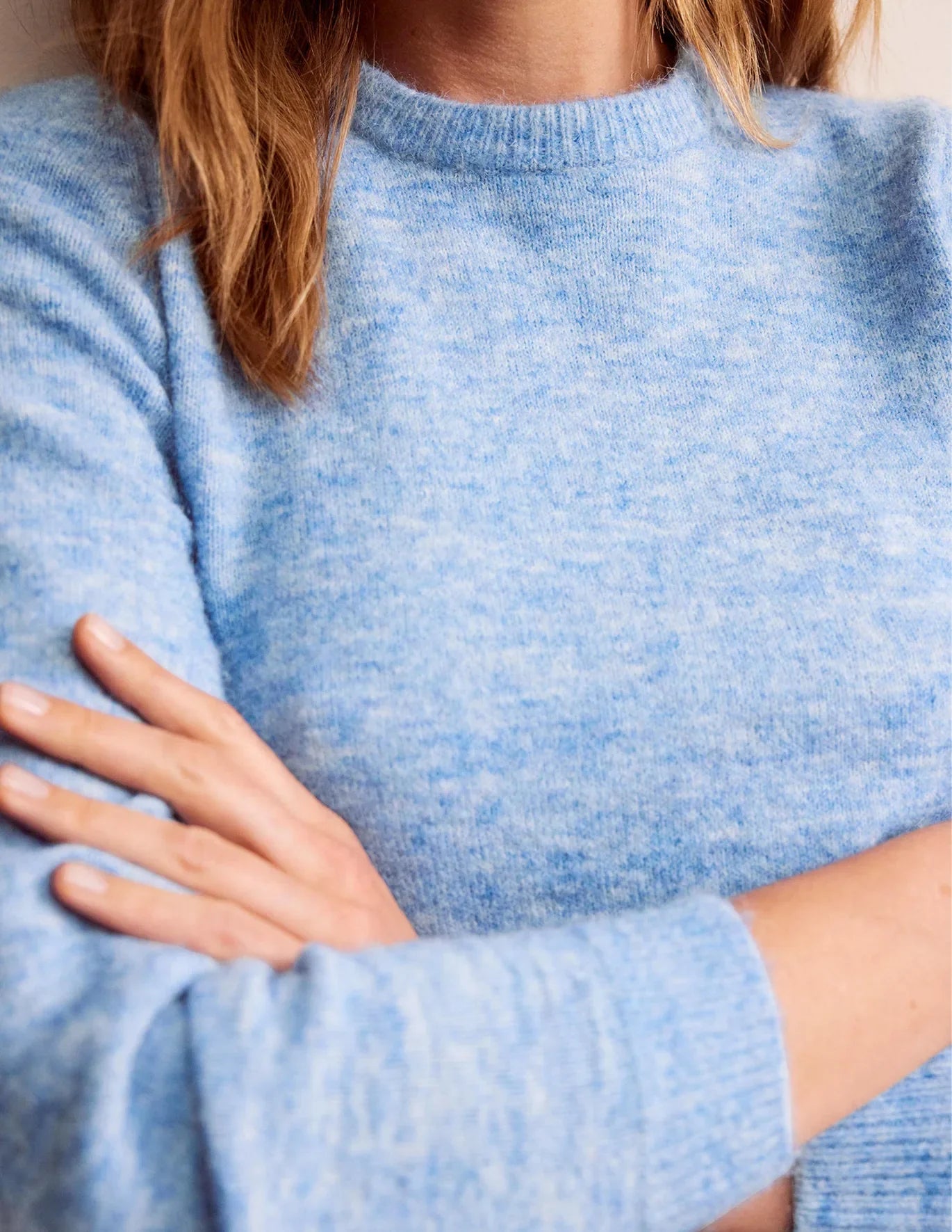 Fluffy Bow Back Jumper