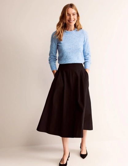 Fluffy Bow Back Jumper